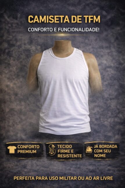 Camiseta TFM Bordada